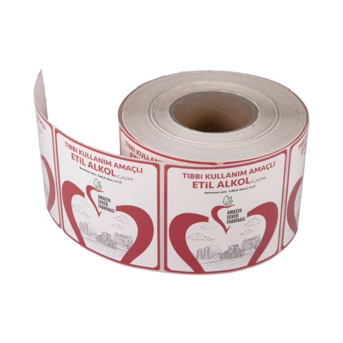 Baskılı Vellum Etiket