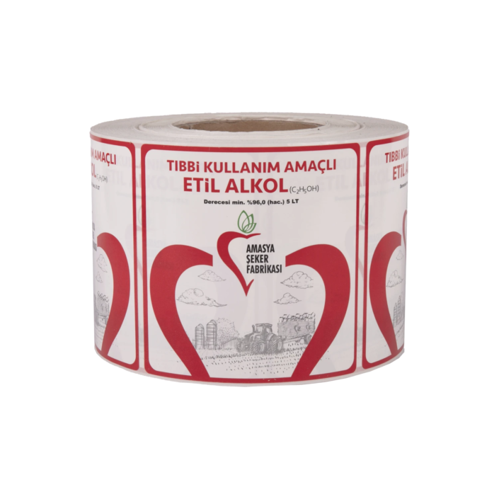 Yapışkanlı Vellum Etiket