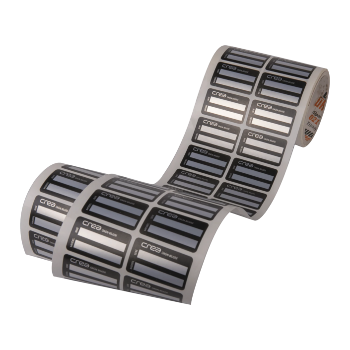 Silvermat Demirbaş Etiketi