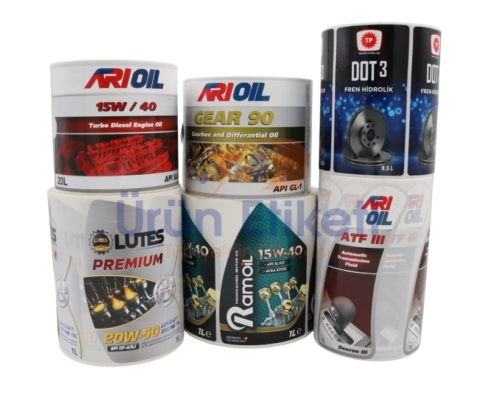 Madeni Yağ Etiketleri